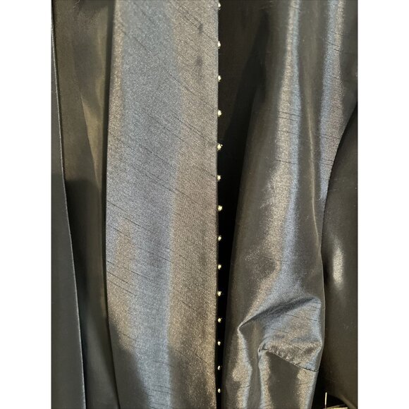 Added Dimensions NWT Catherine's Polished Navy Blue Silver Accents Jacket SZ 2XL - Picture 2 of 11